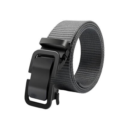 Automatic Canvas Belt Metal Buckle Nylon For Men