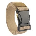 men's canvas belt khaki