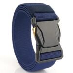 mens polyester canvas-belt