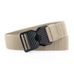 Manufacturer-customized Men’s Tactical Belts Alloy Double Buckle Polyester Belts