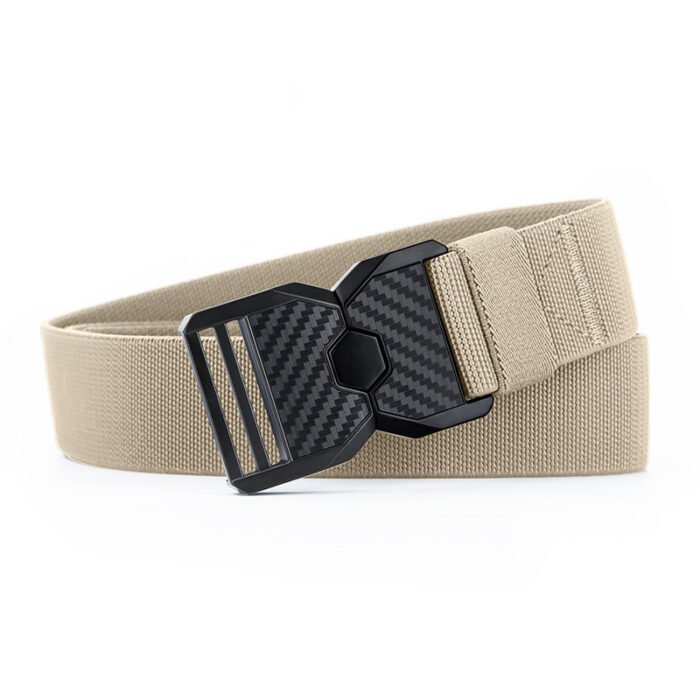 Manufacturer-customized Men’s Tactical Belts Alloy Double Buckle Polyester Belts