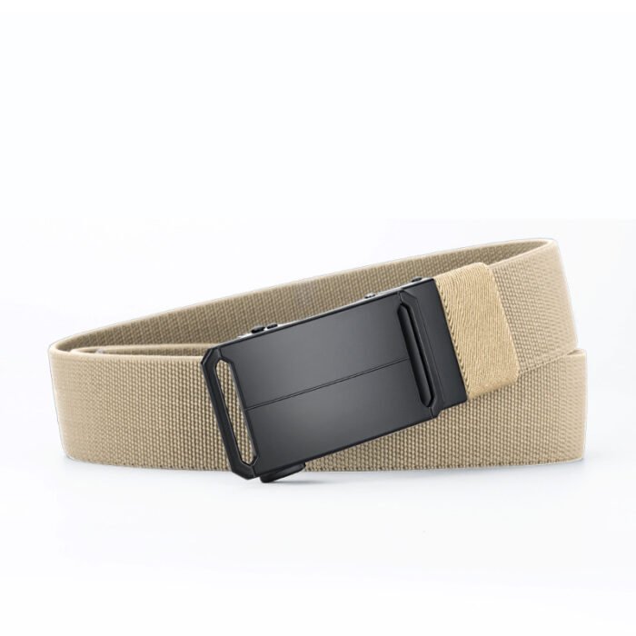 Men's Business Automatic Buckle Canvas Belts