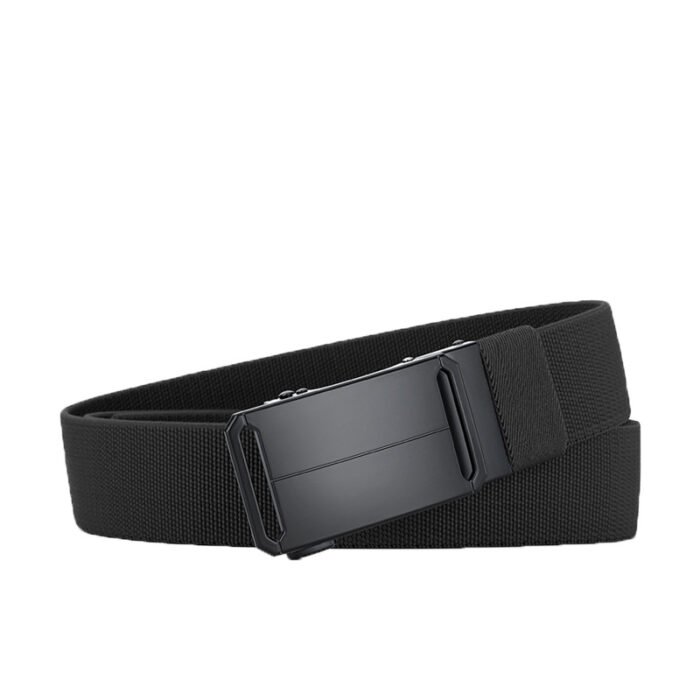 Men's Business Automatic Buckle Canvas Belts