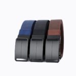 Men's Business Automatic Buckle Canvas Belts