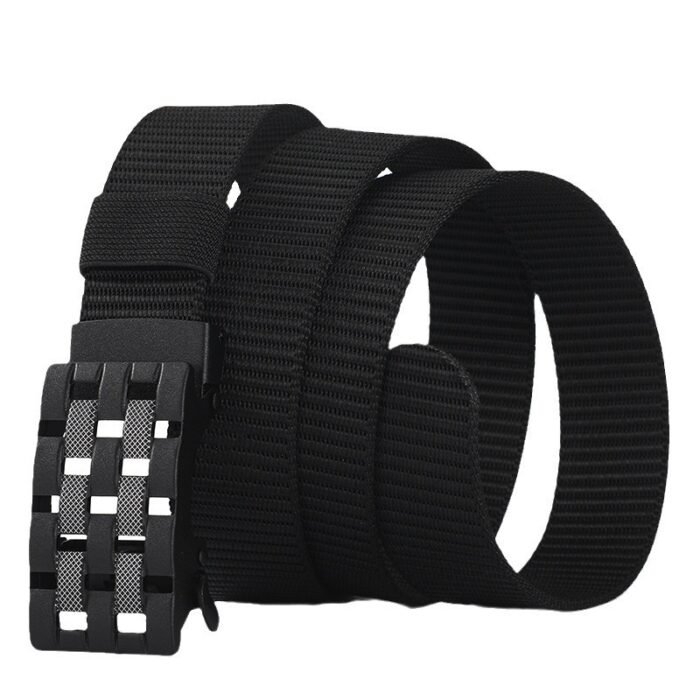 Men's Automatic Buckle Outdoor Tactical Sports Canvas Belts