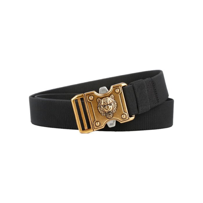 4.44 USD Men's Tactical Belts Business Casual Automatic Buckle Tiger Alloy High-Quality Belts