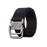 New Double Loop Buckle Men's Nylon Canvas Belts