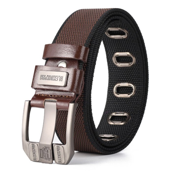 Nylon Men Needle Buckle Canvas Belt Outdoor Fashion Jeans Belts