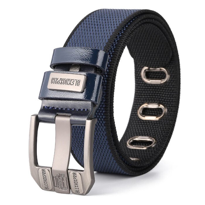 Nylon Men Needle Buckle Canvas Belt Outdoor Fashion Jeans Belts