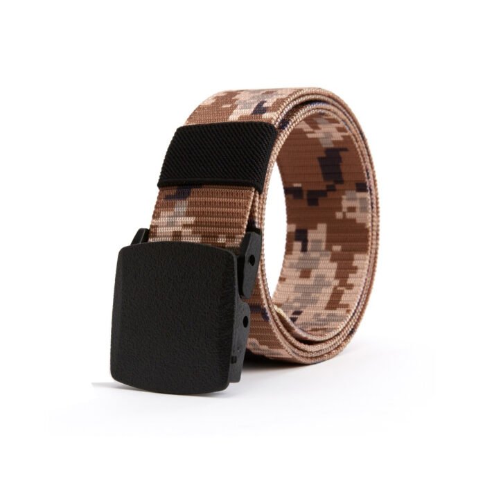 Men's Camouflage Canvas Belts Outdoor Sports